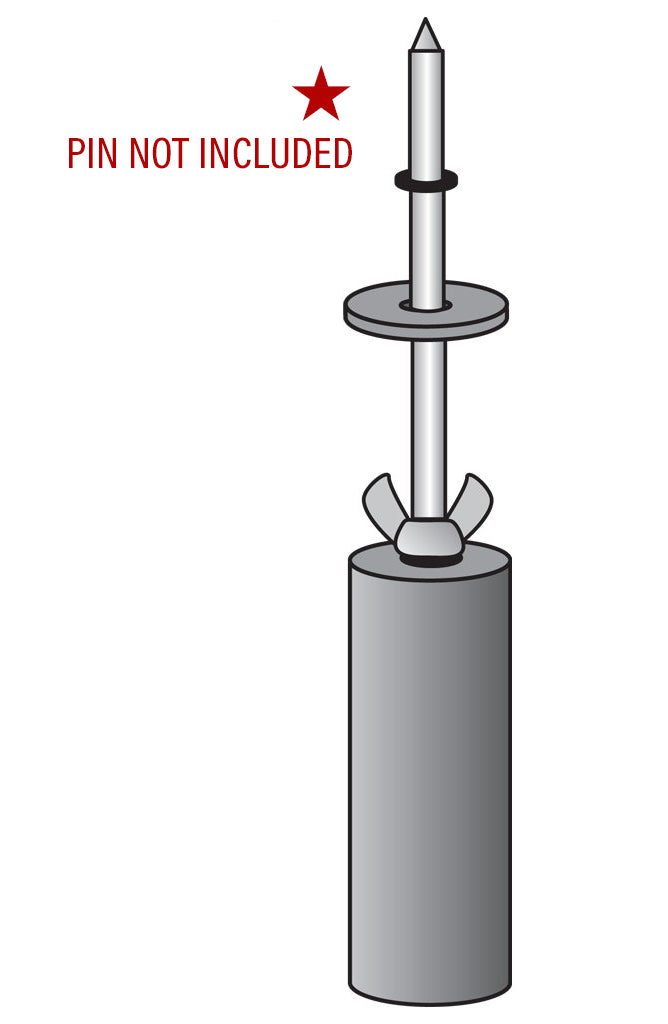 ***TEMPORARILY OUT OF STOCK*** GS-CP Canvas Pole Mount